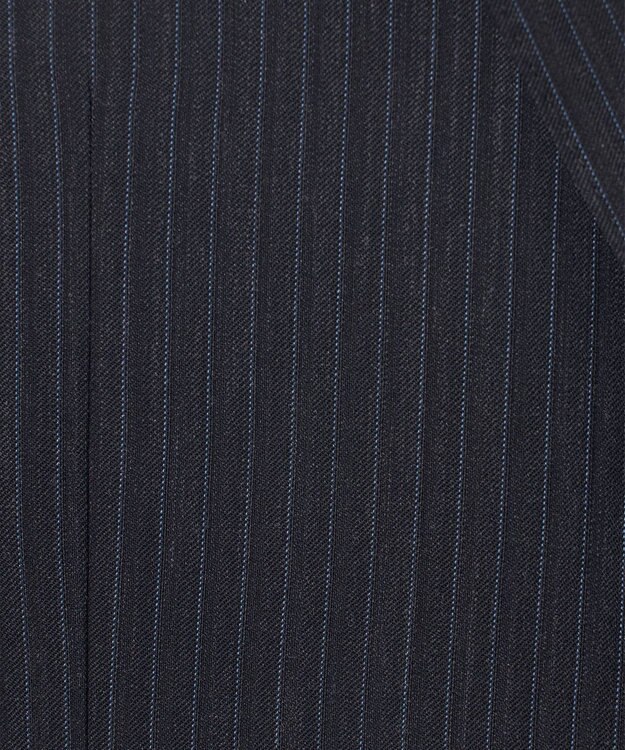 GOTAIRIKU 【オールシーズン対応】ALL SEASON 2WAY STRETCH スーツ グレー系1(グレー×細ブルーストライプ)