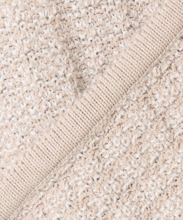 J.PRESS LADIES S NEW TWEED ニット ジャケット ベージュミックス系