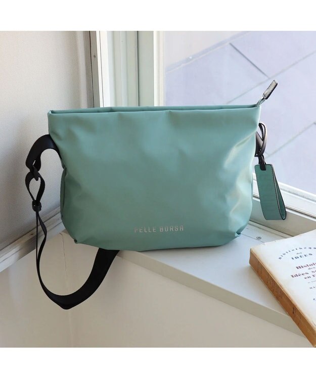 PELLE BORSA ラウンドショルダー Cheers チアーズ 4672 アッシュグリーン