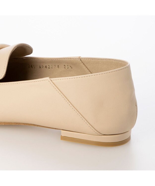 MODE ET JACOMO <MODE ET JACOMO>スクエアトゥコインローファー ベージュ