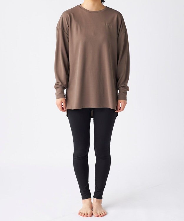 OP／FILA 【FILA】フィットネスウェア 2点セット ブラック×グレー