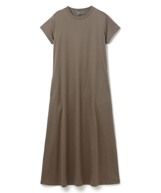 uncrave 【接触冷感】ライトスムース ワンピース（uncrave STANDARD） カーキブラウン