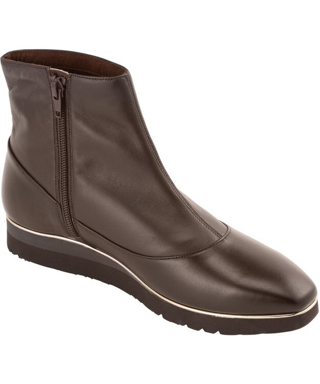 ASICS WALKING ペダラ レディース 2E 3.0cmヒール ブラウン系