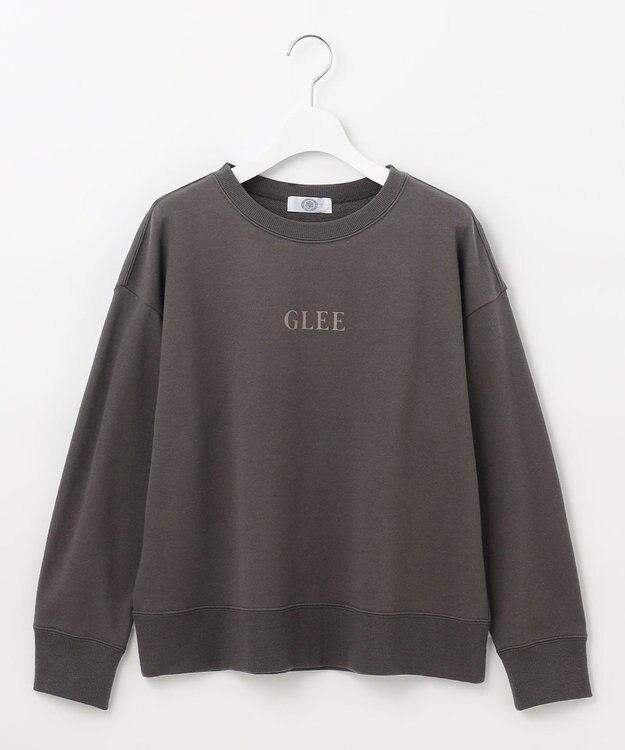 J.PRESS LADIES ロゴ 裏毛 カットソー グレー系