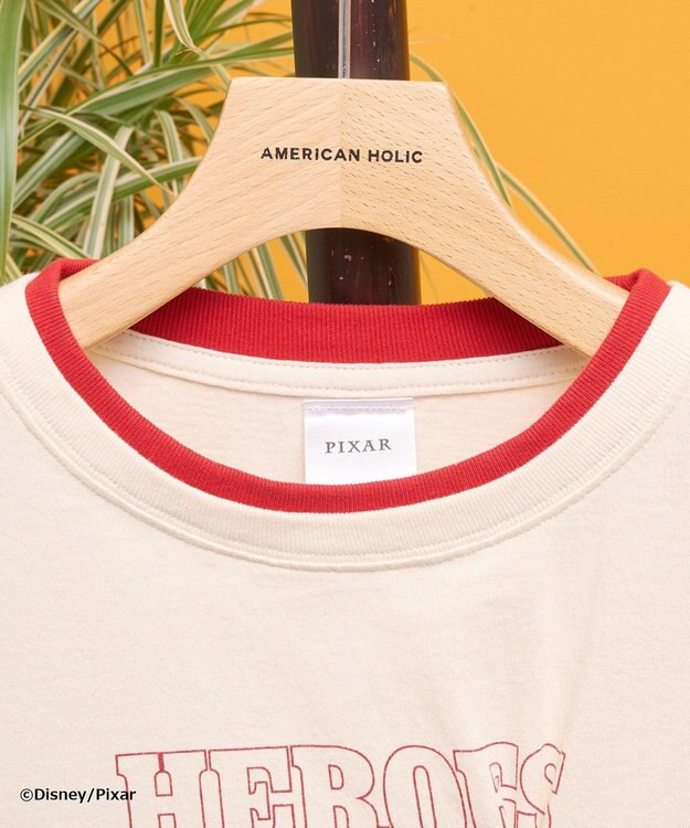 AMERICAN HOLIC 【TOY STORY】リメイク風グラフィックTシャツ Ivory