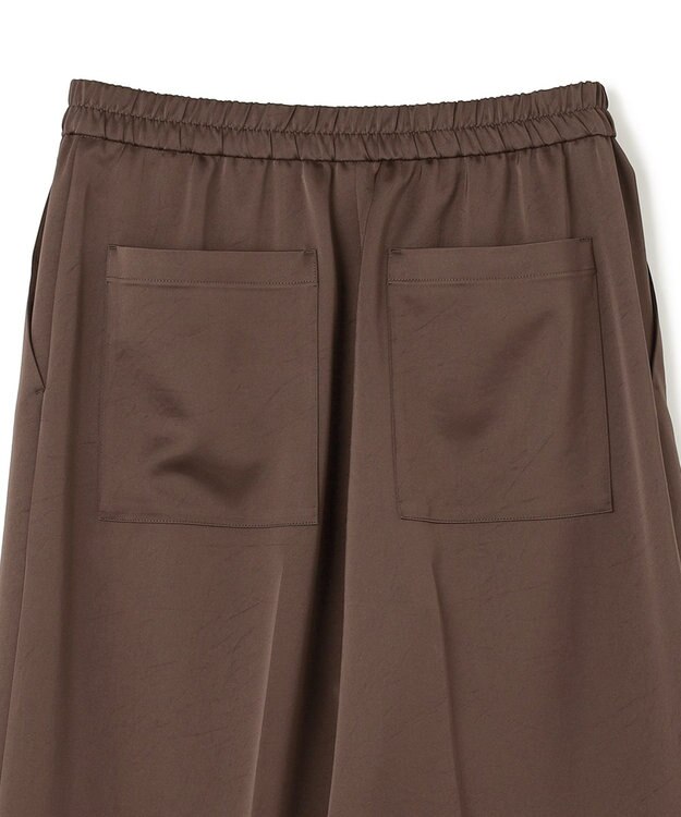 JOSEPH 【洗える】ドレーピーベネシャン　ワイドトラウザーズ Brown