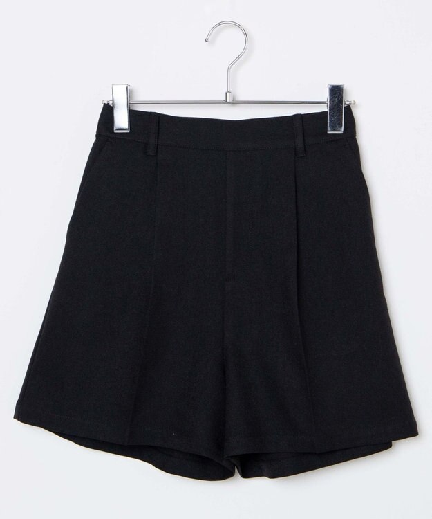 WEGO タックショートパンツ ブラック