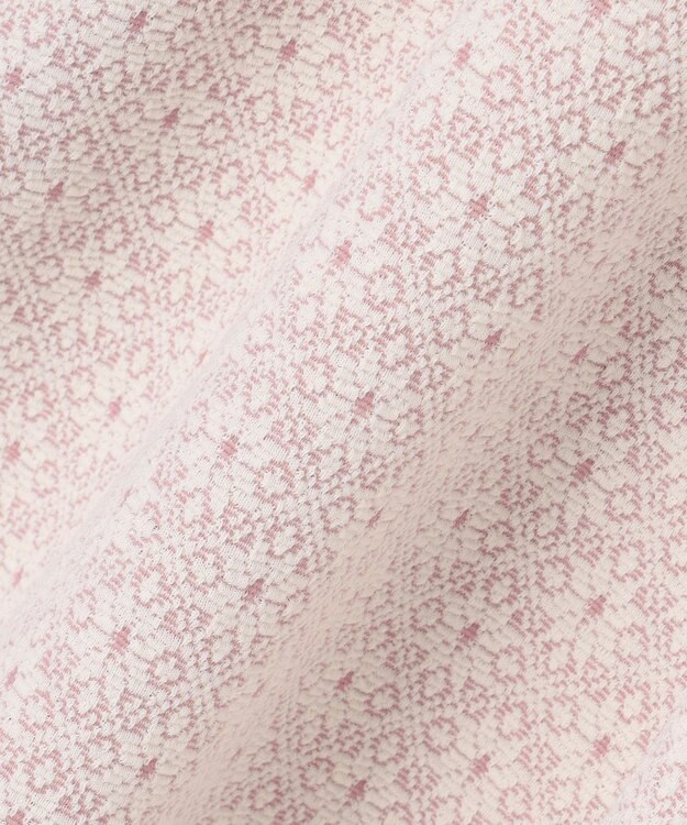 組曲 KIDS 【150-160㎝】 フロストフラワージャガード ワンピース ラベンダー