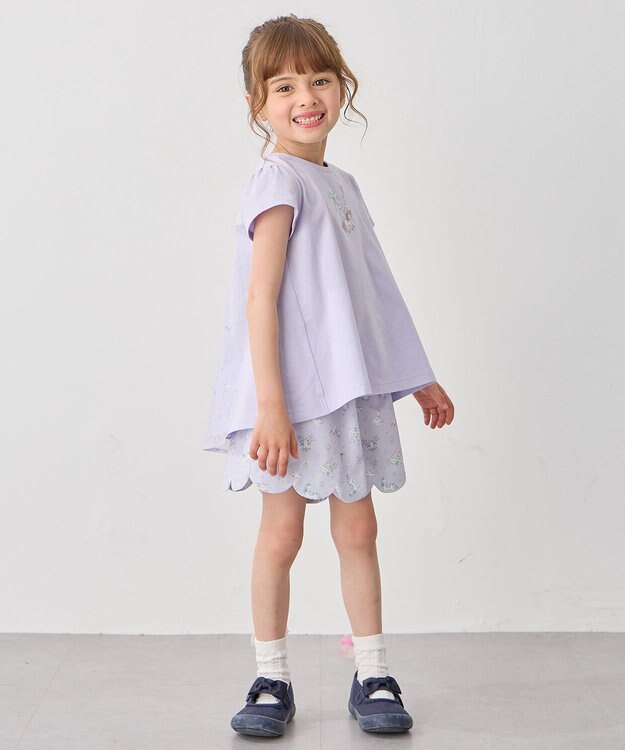 ANY KIDS 水陸両用 総柄 ショートパンツ ユニコーン総柄