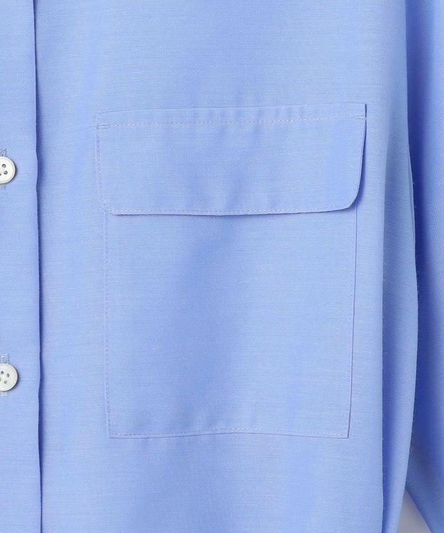 J.PRESS LADIES L リネンシアースラブ シャツ ブラウス ブルー系