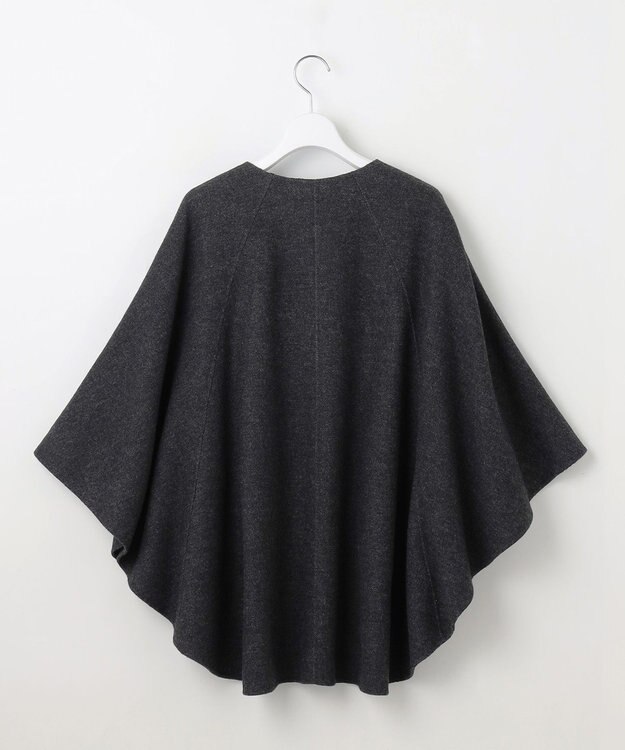 自由区 リバー ポンチョ チャコール
