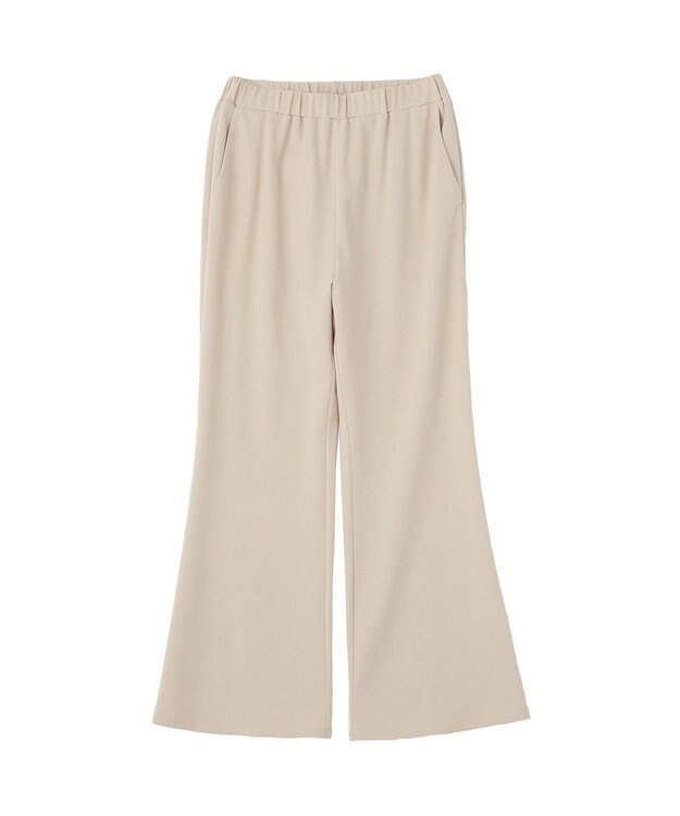 Green Parks カットフレアパンツ Ecru