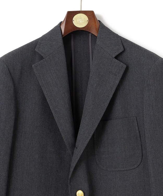 J.PRESS MEN 【J.PRESS ORIGINALS】MAGIC CUBA GABARDINE 3B BLAZER / JAPAN MADE グレー系