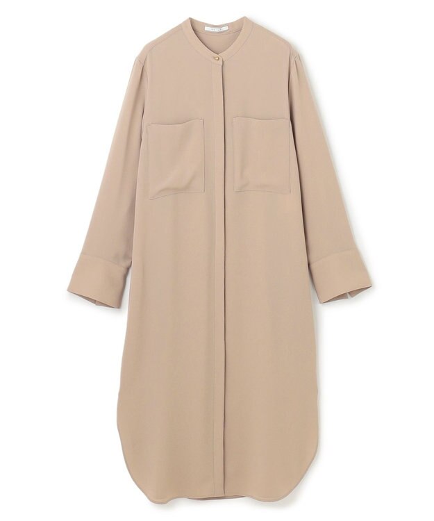 BEIGE， 【洗える】FLEUR / シャツドレス Beige