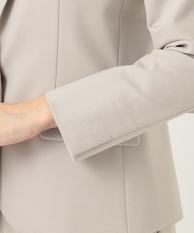 自由区 【Sサイズ有】360°FREEウォッシャブル テーラードジャケット ベージュ系