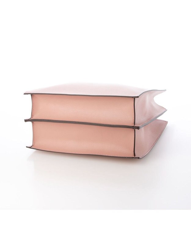 LA BAGAGERIE 【MONICA】アコーディオンスクエアトートM ピンク