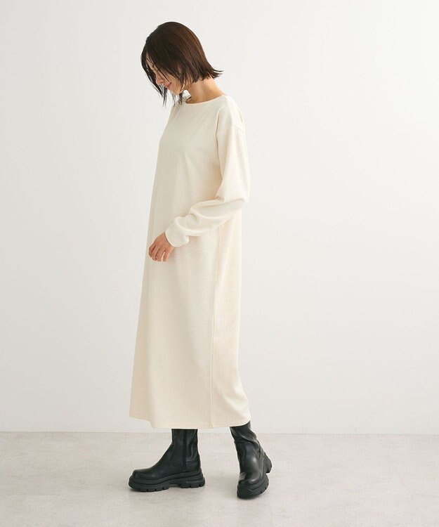 Green Parks ＳＥＴ２点ベスト＋リブワンピース Ivory