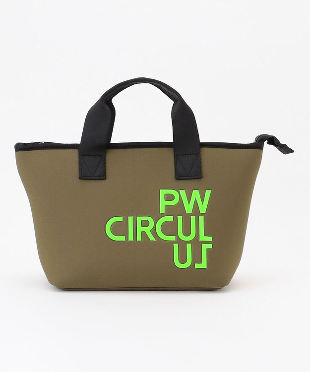 PW CIRCULUS 【人気カラー再入荷！】PW ロゴカートバッグ ゴルフ カーキ系