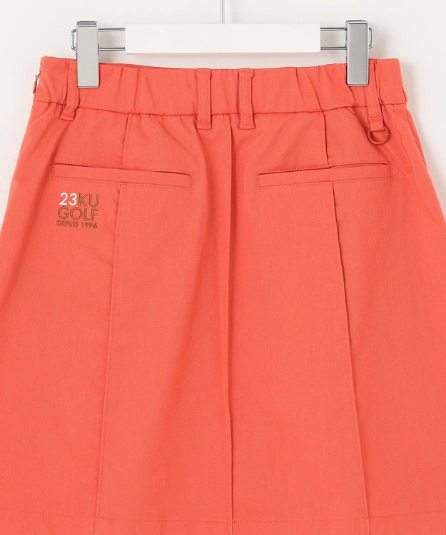 23区GOLF 【WOMEN】【ストレッチ】アポロックスカート オレンジ系