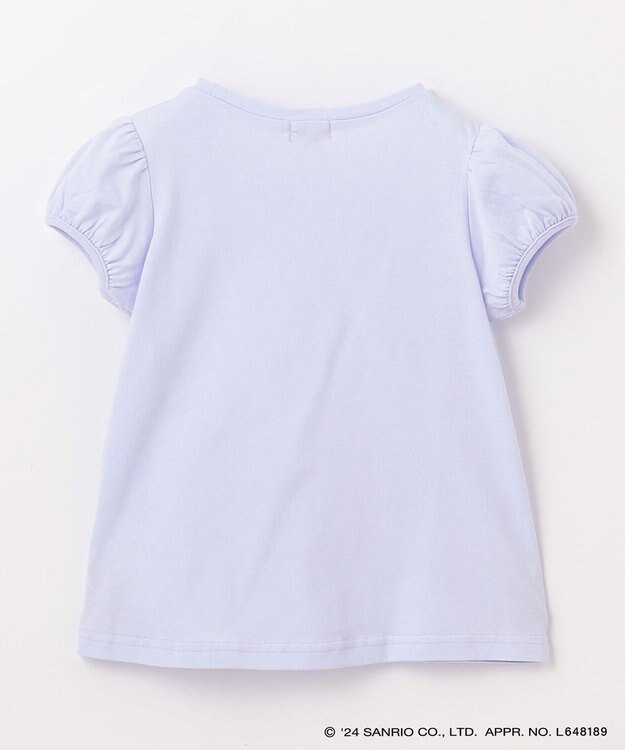 ANY KIDS 【サンリオキャラクターズ×any FAM】ポシェットTシャツ サックスブルー×シナモロール