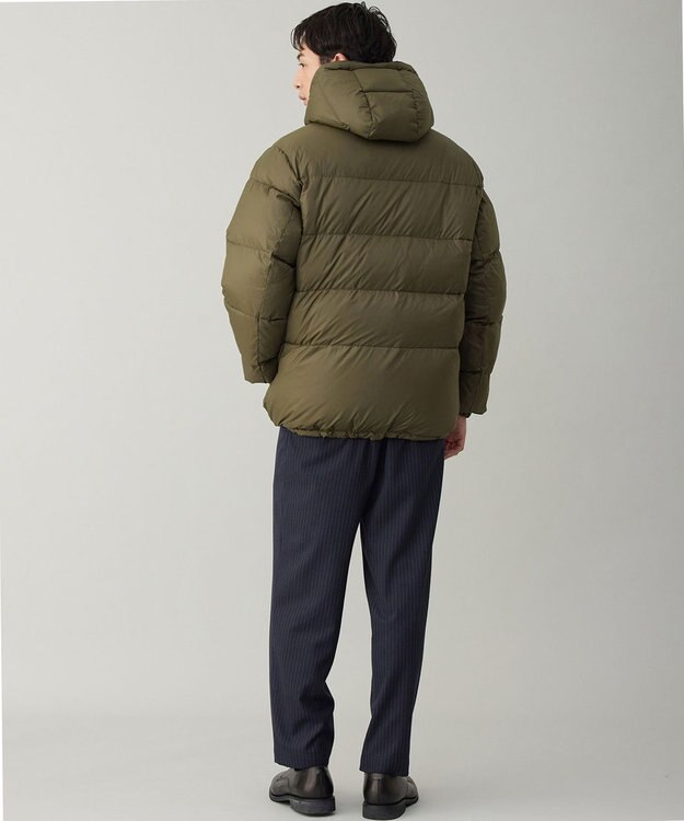 UNFILO MENS 【OCEANS YouTube 掲載】TAION×UNFILO リバーシブルフードダウン チャコール×オリーブ