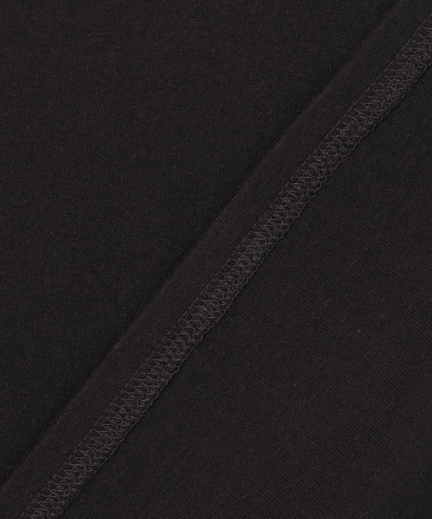 23区 【SLOW/一部店舗限定】フラッフィコットン タートルネックカットソー ブラック系