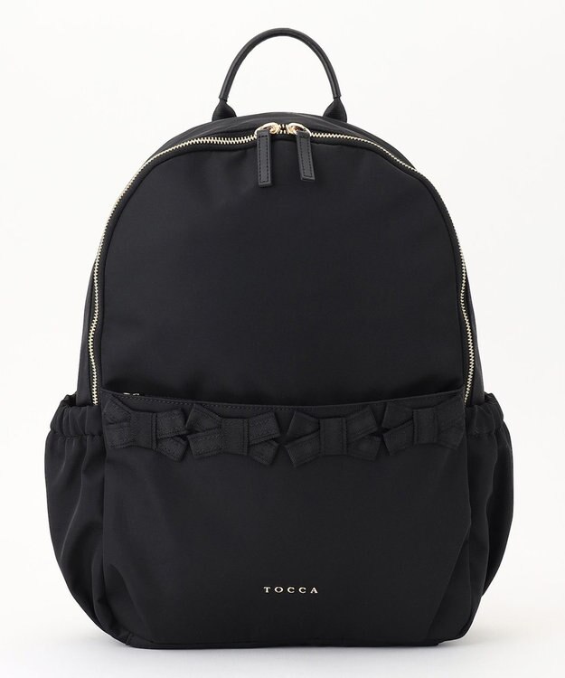 TOCCA 【A4サイズ対応・撥水】OCTUPLE BACKPACK バックパック ブラック系