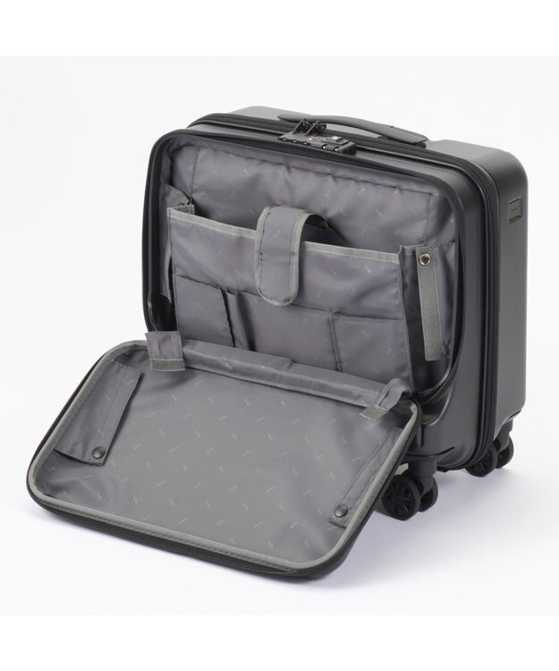 ACE BAGS & LUGGAGE ace. ジェットエクセル スーツケース 26リットル ヨコ型 06853 エース ブラック