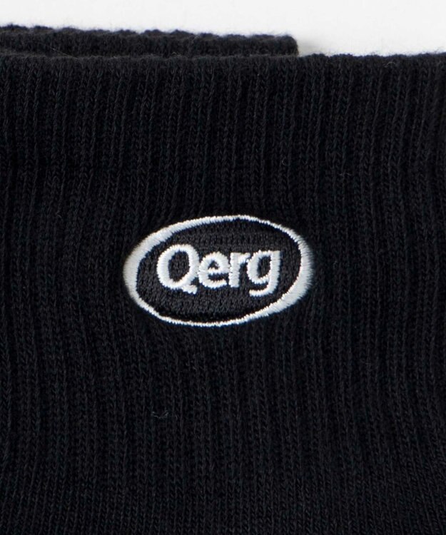 WEGO デザインロゴ刺繍アンクル底パイルソックス 柄4