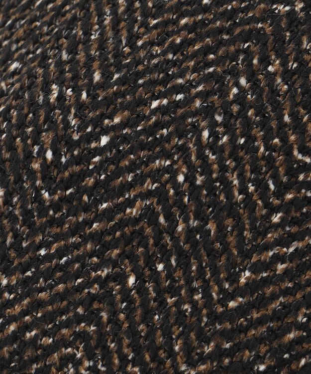 JOSEPH ABBOUD ツィーディフリース ハンチング ブラウン系