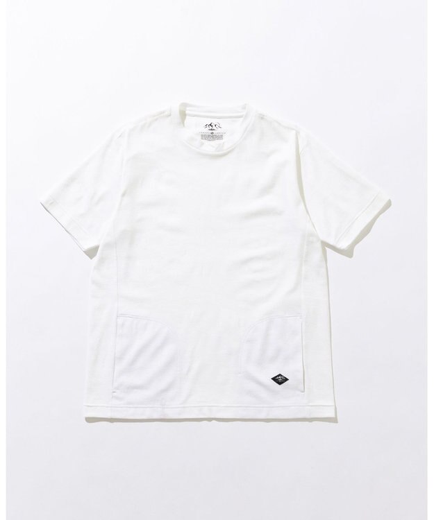 JOSEPH ABBOUD MOUNTAIN 【吸水速乾・男女兼用】カモフラジャガードTシャツ ホワイト系7