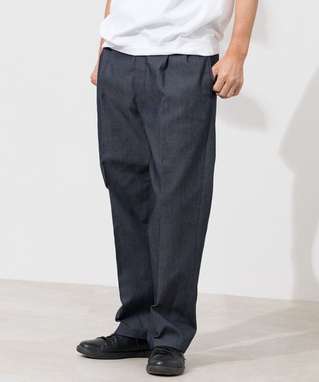 ONWARD Reuse Park メンズ商品【UNFILO MENS】パンツ春夏 ネイビー