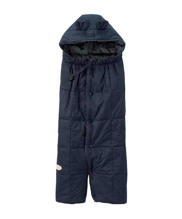 MIKI HOUSE HOT BISCUITS 【ミキハウス】 キャリーケープ 紺