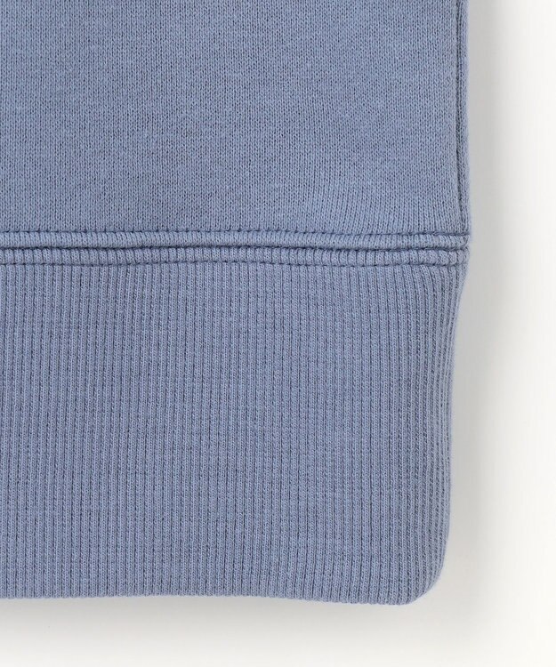 J.PRESS LADIES ロゴ 裏毛 カットソー サックスブルー系