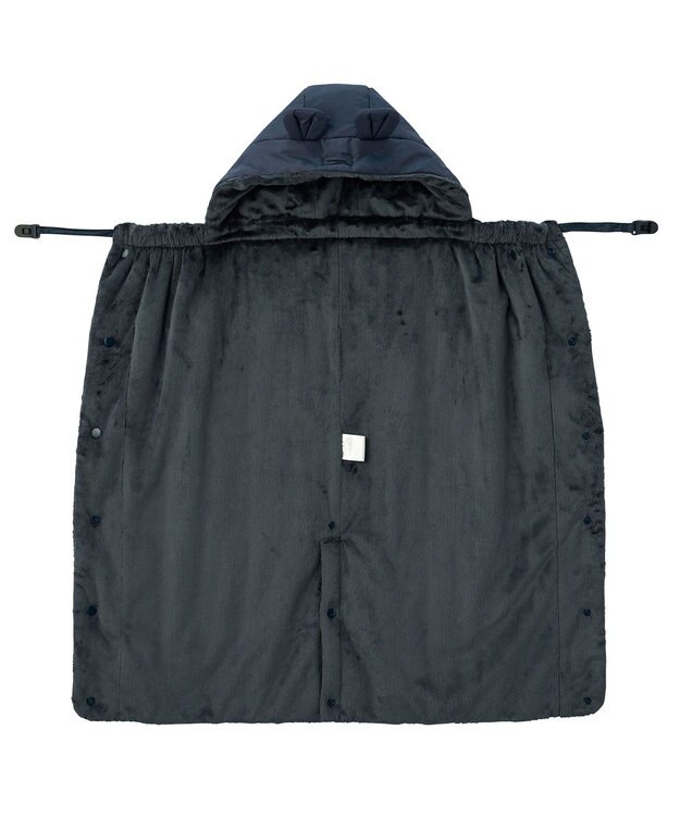 MIKI HOUSE HOT BISCUITS 【ミキハウス】 キャリーケープ 紺