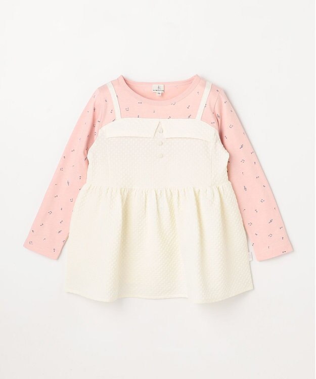 組曲 KIDS 【110-140㎝】メロディ ビスチェトップス エクリュ