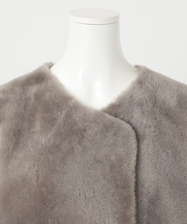 23区 L 【R(アール)】ムートンコート ベージュ系