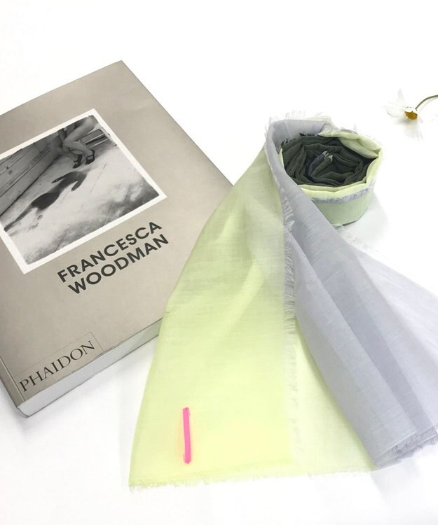 POLS 播州織 極細コットンストール Sサイズ イエロー