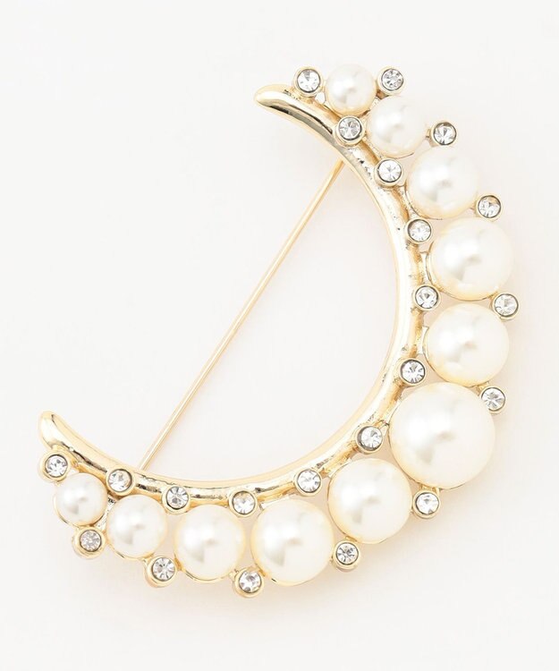 組曲 【好評につき追加予約・2SET】ツインスターパールブローチ ゴールド系