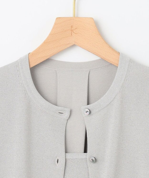 組曲 L ラメニット アンサンブル シルバー系