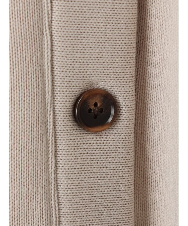 CRAFT STANDARD BOUTIQUE ニットフリースＶネックカーディガン Ivory