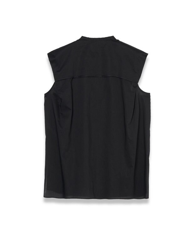 JOSEPH 【WEB&OUTLET限定・洗える】ライトポプリン　ブラウス Black