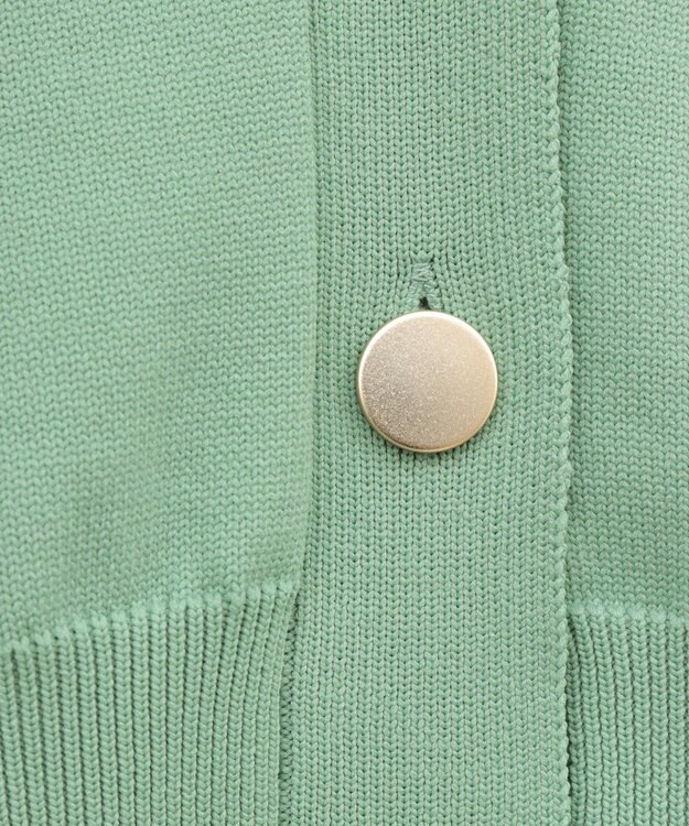 Green Parks ・ＡＮＤＳＥＡＲＣＨ　ペプラムニットカーディガン Green