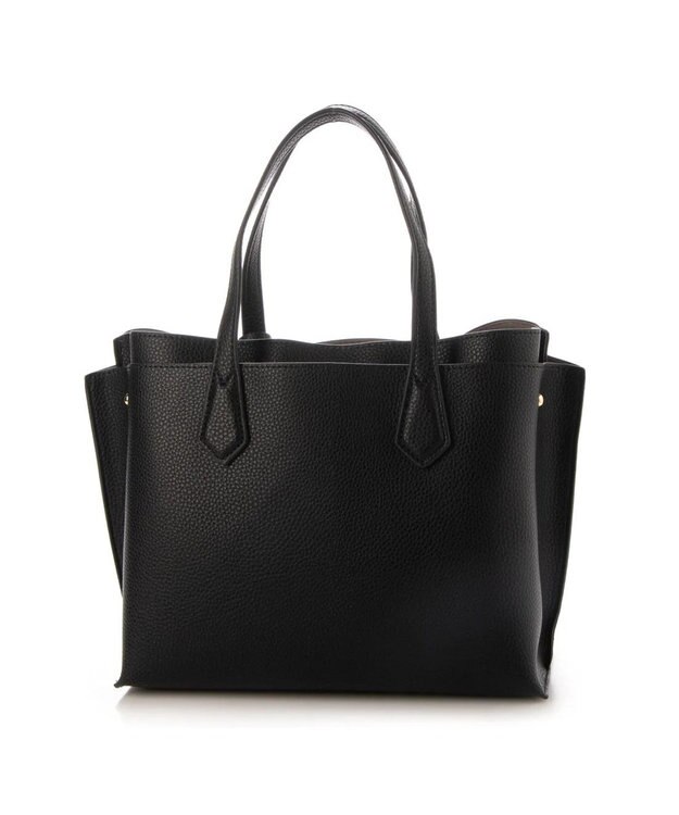 UNBILLION カシュカシュ cachechche / セパレートカラーパーテーショントート ブラック