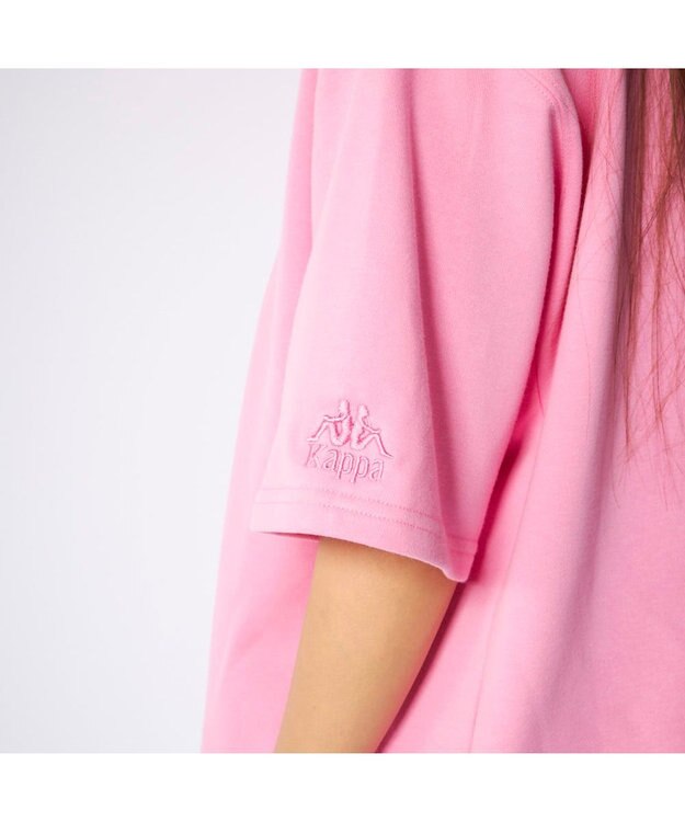 OP／FILA 【Kappa】スウェットTシャツ セットアップトップス ピンク