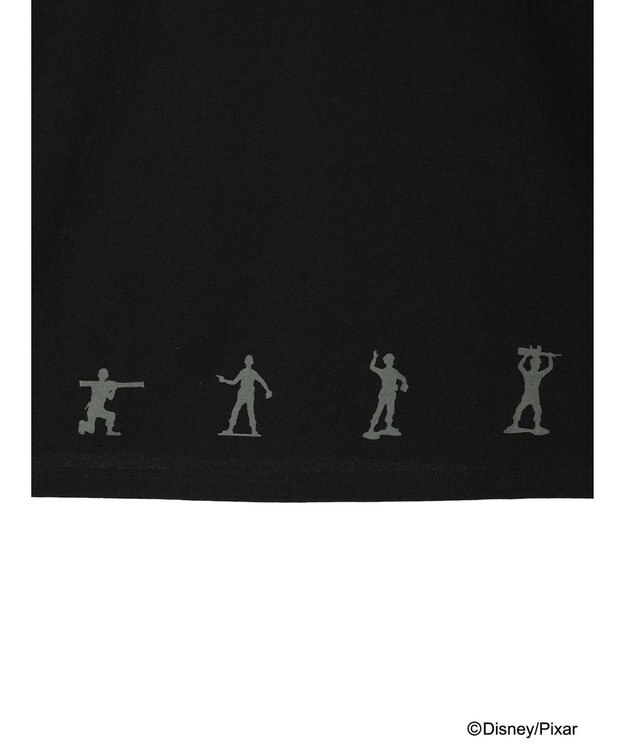 Green Parks Ｔｏｙ　ｓｔｏｒｙ／刺繍パッチＴｅｅ Black