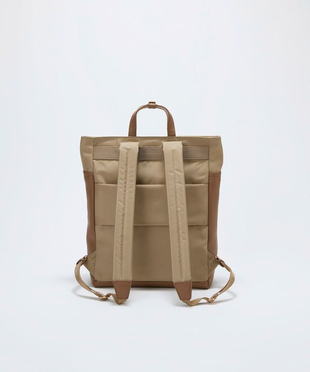 TOPKAPI 【Breath TOPKAPI】LINEA リネア レザーコンビ リュック バックパック　A4 / 軽量 ブラウン