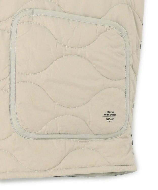 J.PRESS YORK STREET 【UNISEX】ライナーキルティング ブルゾン ベージュ系