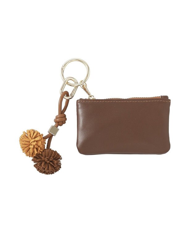 Green Parks タッセルポーチチャーム Brown