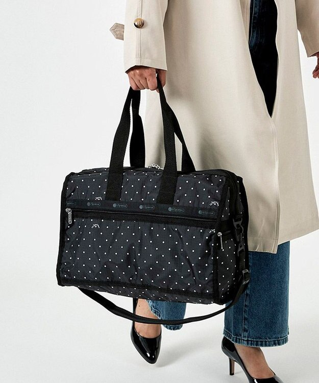 LeSportsac DELUXE MED WEEKENDER/プティドット プティドット